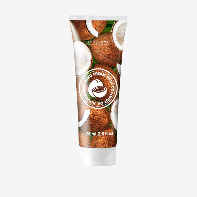 HAND CARE Crema para Manos Nutritiva con Aceite de Coco